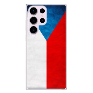 Silikonové pouzdro iSaprio - Samsung Galaxy S23 Ultra - Czech Flag