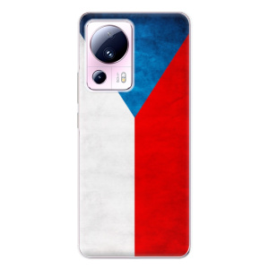 Silikonové pouzdro iSaprio - Xiaomi 13 Lite - Czech Flag