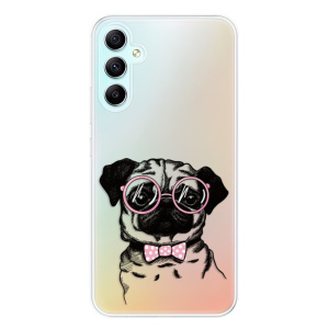 Silikonové pouzdro iSaprio - Samsung Galaxy A34 5G - The Pug