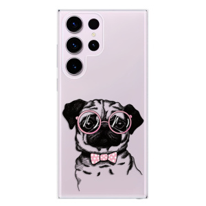 Silikonové pouzdro iSaprio - Samsung Galaxy S23 Ultra - The Pug