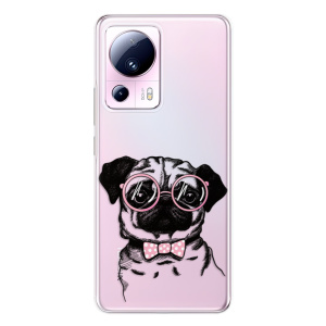 Silikonové pouzdro iSaprio - Xiaomi 13 Lite - The Pug