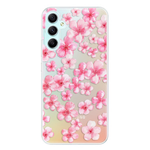 Silikonové pouzdro iSaprio - Samsung Galaxy A34 5G - Flower Pattern 05