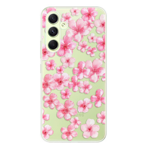 Silikonové pouzdro iSaprio - Samsung Galaxy A54 5G - Flower Pattern 05