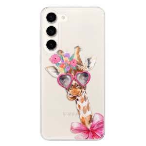 Silikonové pouzdro iSaprio - Samsung Galaxy S23 Plus - Lady Giraffe
