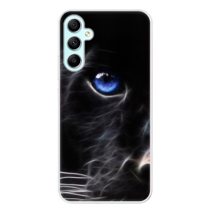 Silikonové pouzdro iSaprio - Samsung Galaxy A34 5G - Black Puma