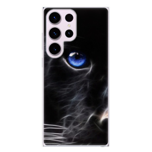 Silikonové pouzdro iSaprio - Samsung Galaxy S23 Ultra - Black Puma