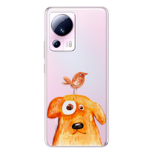 Silikonové pouzdro iSaprio - Xiaomi 13 Lite - Dog And Bird