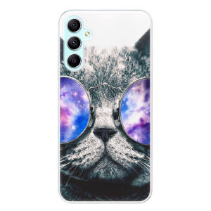 Silikonové pouzdro iSaprio - Samsung Galaxy A34 5G - Galaxy Cat