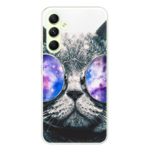 Silikonové pouzdro iSaprio - Samsung Galaxy A54 5G - Galaxy Cat