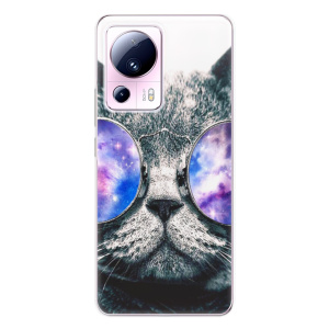 Silikonové pouzdro iSaprio - Xiaomi 13 Lite - Galaxy Cat