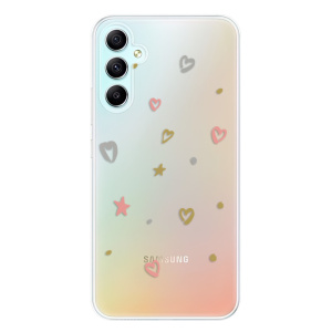 Silikonové pouzdro iSaprio - Samsung Galaxy A34 5G - Lovely Pattern