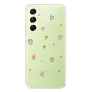 Silikonové pouzdro iSaprio - Samsung Galaxy A54 5G - Lovely Pattern