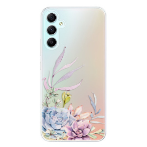 Silikonové pouzdro iSaprio - Samsung Galaxy A34 5G - Succulent 01