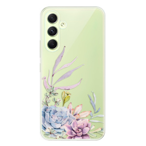 Silikonové pouzdro iSaprio - Samsung Galaxy A54 5G - Succulent 01