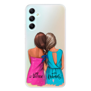 Silikonové pouzdro iSaprio - Samsung Galaxy A34 5G - Best Friends