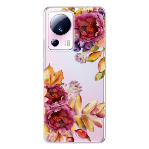 Silikonové pouzdro iSaprio - Xiaomi 13 Lite - Fall Flowers