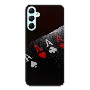 Silikonové pouzdro iSaprio - Samsung Galaxy A34 5G - Poker