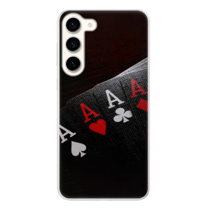 Silikonové pouzdro iSaprio - Samsung Galaxy S23 Plus - Poker