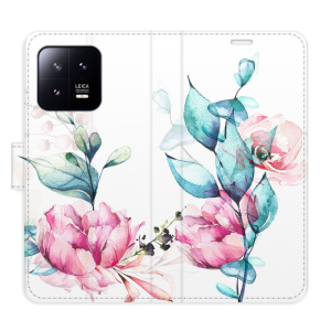 Flip pouzdro iSaprio - Xiaomi 13 - Beautiful Flower - kapsičky na karty
