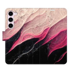Flip pouzdro iSaprio - Samsung Galaxy S23 - BlackPink Marble - kapsičky na karty