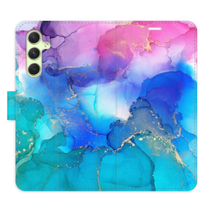 Flip pouzdro iSaprio - Samsung Galaxy A54 5G - BluePink Paint - kapsičky na karty