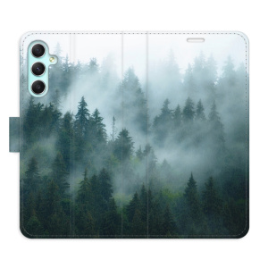 Flip pouzdro iSaprio - Samsung Galaxy A34 5G - Dark Forest - kapsičky na karty