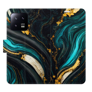 Flip pouzdro iSaprio - Xiaomi 13 - Dark Paint - kapsičky na karty