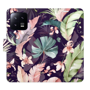 Flip pouzdro iSaprio - Xiaomi 13 - Flower Pattern 08 - kapsičky na karty
