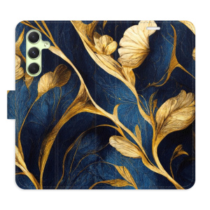 Flip pouzdro iSaprio - Samsung Galaxy A54 5G - GoldBlue - kapsičky na karty