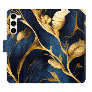 Flip pouzdro iSaprio - Samsung Galaxy S23 Plus - GoldBlue - kapsičky na karty