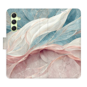 Flip pouzdro iSaprio - Samsung Galaxy A54 5G - Old Leaves 03 - kapsičky na karty