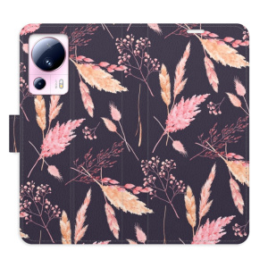 Flip pouzdro iSaprio - Xiaomi 13 Lite - Ornamental Flowers 02 - kapsičky na karty