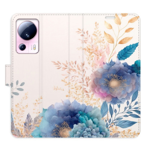 Flip pouzdro iSaprio - Xiaomi 13 Lite - Ornamental Flowers 03 - kapsičky na karty