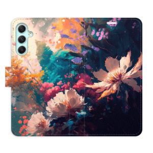 Flip pouzdro iSaprio - Samsung Galaxy A34 5G - Spring Flowers - kapsičky na karty