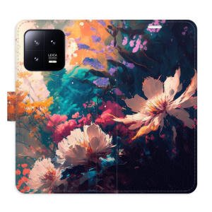 Flip pouzdro iSaprio - Xiaomi 13 - Spring Flowers - kapsičky na karty