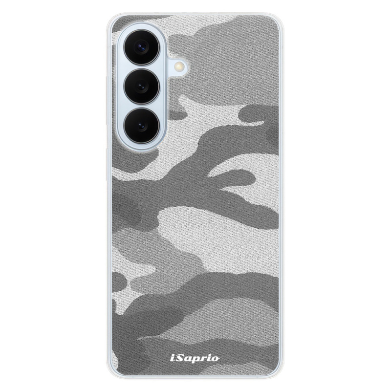 Silikonové pouzdro iSaprio - Samsung Galaxy S26+ - Gray Camuflage 02