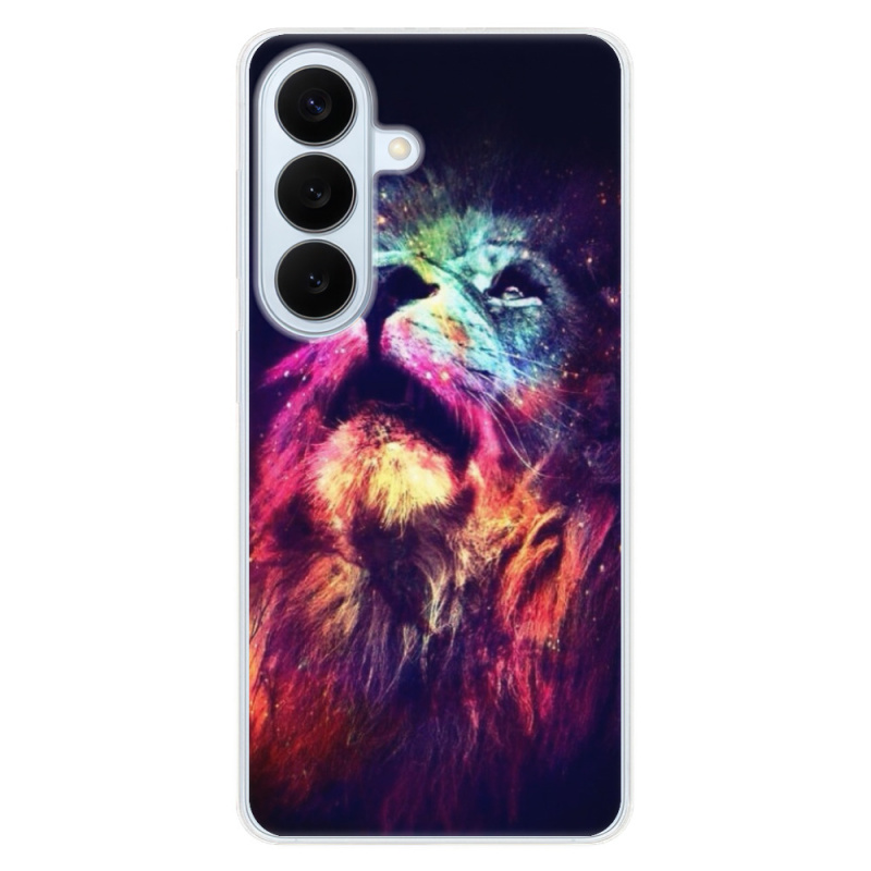 Silikonové pouzdro iSaprio - Samsung Galaxy S26+ - Lion in Colors