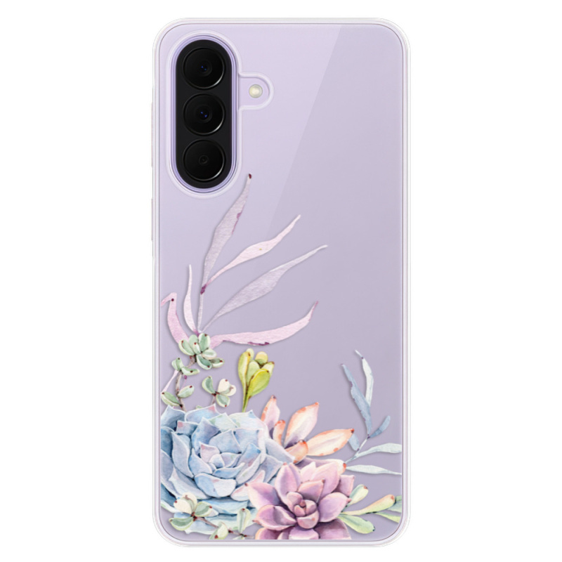 Silikonové pouzdro iSaprio - Samsung Galaxy A37 - Succulent 01