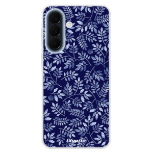Silikonové pouzdro iSaprio - Samsung Galaxy A57 - Blue Leaves 05