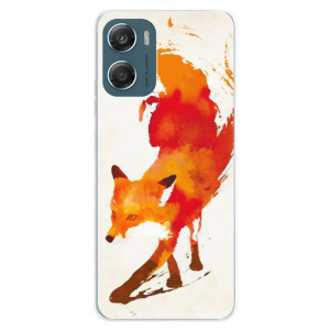 Silikonové pouzdro iSaprio - Motorola Moto G06 - Fast Fox