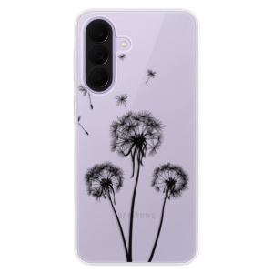 Silikonové pouzdro iSaprio - Samsung Galaxy A37 - Three Dandelions - black