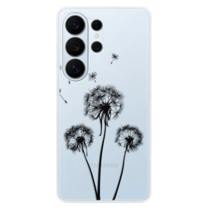 Silikonové pouzdro iSaprio - Samsung Galaxy S26 Ultra - Three Dandelions - black