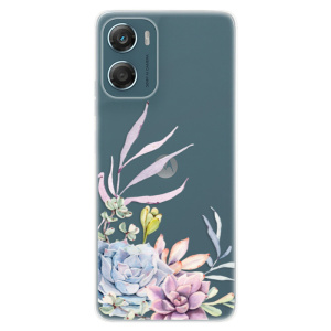 Silikonové pouzdro iSaprio - Motorola Moto G06 - Succulent 01