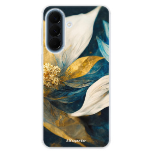 Silikonové pouzdro iSaprio - Samsung Galaxy A57 - Gold Petals