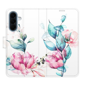 Flip pouzdro iSaprio - Samsung Galaxy A57 - Beautiful Flower s kapsičkami na karty