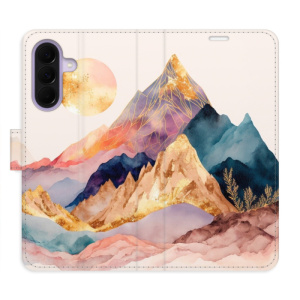 Flip pouzdro iSaprio - Samsung Galaxy A37 - Beautiful Mountains s kapsičkami na karty
