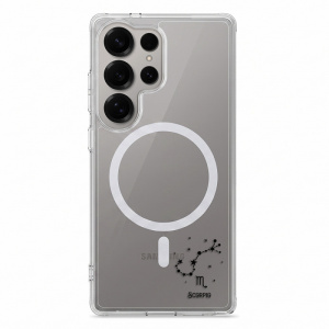 Čiré pouzdro iSaprio Pure s magnetickým kroužkem - Samsung Galaxy S25 Ultra - Štír II