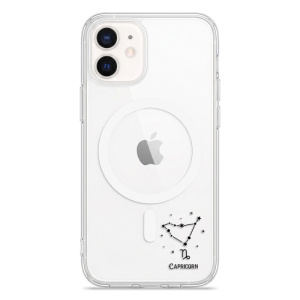 Čiré pouzdro iSaprio Pure s MagSafe - Apple iPhone 12 / 12 Pro - Kozoroh II