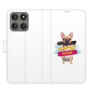 Flip pouzdro iSaprio - Motorola Edge 60 Pro / 60 Fusion s vlastním motivem a kapsičkami na karty