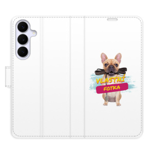Flip pouzdro iSaprio - Samsung Galaxy S25 FE s vlastním motivem a kapsičkami na karty
